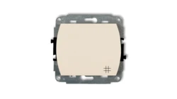 TREND Łącznik krzyżowy podświetlany beżowy 1WP-6L