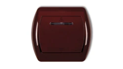 TREND Sterownik roletowy sterowany dotykiem i dowolnym pilotem brązowy 4SR-1