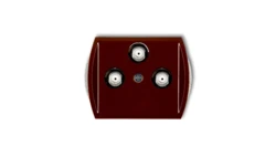 TREND Gniazdo multimedialne 3F DATA (UPC) brązowy 4GMU