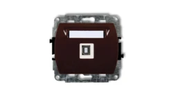 TREND Gniazdo pojedyncze USB-AB brązowy 4GUSB-3