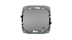 TREND Łącznik krzyżowy podświetlany srebrny metalik 7WP-6L