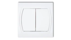 LOGO Przycisk świecznikowy biały LWP-44.1