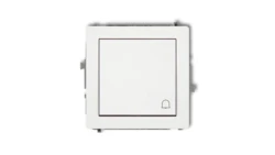 DECO Przycisk /dzwonek/ biały DWP-4