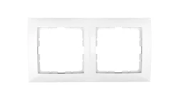 Berker B.Kwadrat Ramka podwójna śnieżnobiała 5310128989