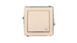 DECO Przycisk /światło/ beżowy 1DWP-5