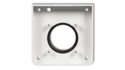 DECO Puszka montażowa pojedyncza do gniazda ssącego odkurzacza centralnego DECOvac biały DPV-1