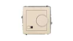 DECO Regulator temperatury elektroniczny z czujnikiem podpodłogowym beżowy 1DRT-1
