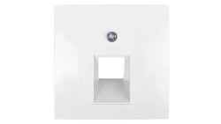 Berker/B.Kwadrat Element centralny gniazda przyłączeniowego 1xUAE kremowy 5314078982