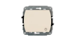 TREND Przycisk /światło/ beżowy 1WP-5