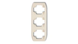 TREND Ramka pionowa potrójna beżowy 1RV-3