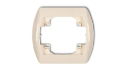 TREND Ramka pozioma pojedyncza beżowy 1RH-1