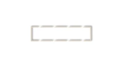 Ramka wypełniająca poczwórna serii DECO beżowy 1DRW-4