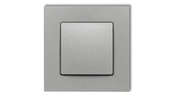 DECO Gniazdo ssące odkurzacza centralnego DECOvac srebrny metalik 7DGV-1