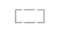 Ramka wypełniająca podwójna serii DECO srebrny metalik 7DRW-2