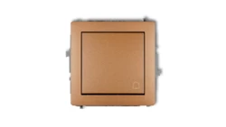 DECO Przycisk /dzwonek/ złoty metalik 8DWP-4