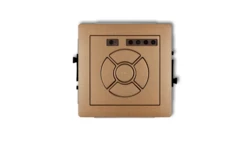 DECO Sterownik roletowy elektroniczny (sterowanie lokalne) złoty metalik 8DSR-1