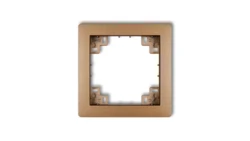 Ramka pośrednia złoty metalik 8DRP