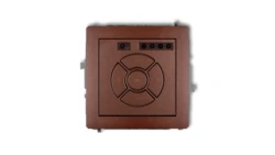 DECO Sterownik roletowy elektroniczny (sterowanie lokalne) brązowy metalik 9DSR-1