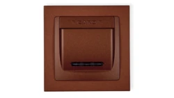 DECO Łącznik hotelowy brązowy metalik 9DSH-1