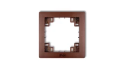Ramka pośrednia do łączników IP44 brązowy metalik 9DRPH