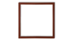 Ramka wypełniająca pojedyncza serii DECO brązowy metalik 9DRW-1