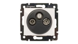 VALENA Gniazdo antenowe RTV/SAT końcowe białe 774436