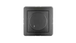 DECO Ściemniacz elektroniczny przyciskowo-obrotowy grafitowy 11DRO-1
