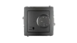 DECO Regulator temperatury elektroniczny z czujnikiem podpodłogowym grafitowy 11DRT-1