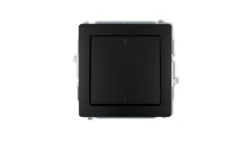 DECO Łącznik dwubiegunowy czarny mat 12DWP-9