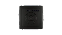 DECO Sterownik roletowy elektroniczny (sterowanie lokalne) czarny mat 12DSR-1