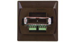 AKCENT Gniazdo telefoniczne podwójne RJ11 niezależne brązowe GPT-2AN/24