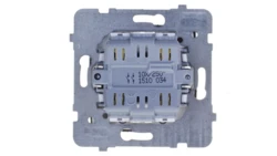 KARO Przycisk podwójny zwierny czekoladowy metalik ŁP-17S/m/40