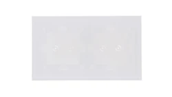 Simon Touch ramki Panel dotykowy S54 Touch, 2 moduły, 2 pola dotykowe poziome + 2 pola dotykowe poziome, biała perła DSTR222/70