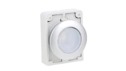 Napęd przycisku 30mm płaski biały z podświetleniam z samopowrotem M30C-FDL-W 182925