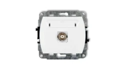 TREND Gniazdo pojedyncze BNC biały GBNC-1