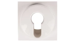 Berker/B.Kwadrat Element centralny łącznika na klucz S.1/B.3/B.7 Glas śnieżnobiały 15078989
