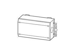 Skrzynka zasilająca 6 PRZEPUSTÓW NA PRZEWODY Z 4 STRON, PRZEKRÓJ KABLA 50MM2, IE 100A BD01-E BVP:034259