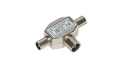 Rozdzielacz sygnału TV splitter 1x IEC / 2x IEC UR02