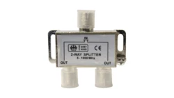 Rozdzielacz sygnału TV splitter 1x F / 2x F UR06