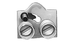 ZWORKA IZOLOWANA DLA ZACISKÓW WIELK.6 8WA1822-7VH01 /50 szt./