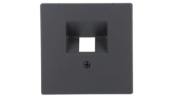 Merten System D Plakietka gniazda komputerowego 2xRJ45 antracyt MTN4522-6034