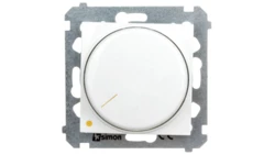 Simon 54 Ściemniacz obrotowy dwubiegunowy LED 5-215W biały DS9L2.01/11 WMDS-004xL2-011