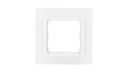 VENA2 Ramka pojedyncza szkło Xglass akrylowe białe + biały 5204181