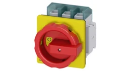 Rozłącznik główny/awaryjny 3P 125A 45kW AC23A 400V styki pom 1Z 1R montaż tablicowy pokrętło 4 otwory 3LD2804-1TP53