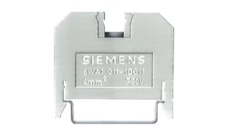 ZACISKI PRZEL. Z IZOLAT. Z TERMOPLASTU, OBUSTRONNE ZACISK POJEDYNCZY 6 5mm 8WA1011-1DG11 /100szt./