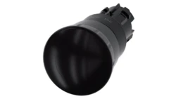 Przycisk bezpieczeństwa czarny 22mm tworzywo 40mm odbl przez obrót SIRIUS ACT 3SU1000-1HB10-0AA0