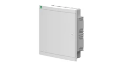 Rozdzielnica multimedialna Elegant 2X12 podtynkowa IP40 N+PE drzwi białe 2435-20