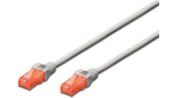 Kabel krosowy (Patch Cord) U/UTP kat. 6 szary 10m DK-1612-100