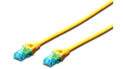Kabel krosowy (Patch Cord) U/UTP kat. 5e żółty 5m DK-1512-050/Y