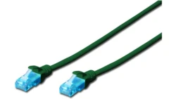 Kabel krosowy (Patch Cord) U/UTP kat. 5e zielony 5m DK-1512-050/G